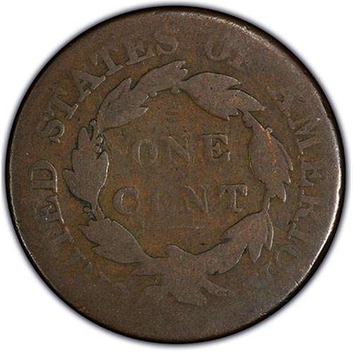 1831 Coronet Head Large Cent G4