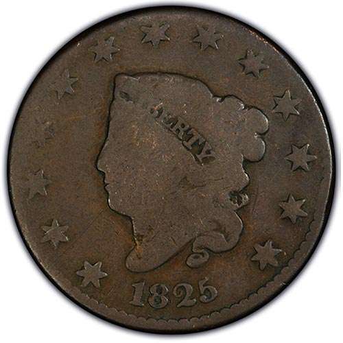 1833 Coronet Head Large Cent G4