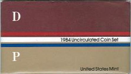 1984 Mint UNC Set