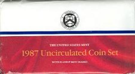 1987 Mint UNC Set