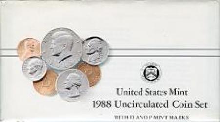 1988 Mint UNC Set