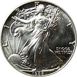1988 UNC Silver Eagle