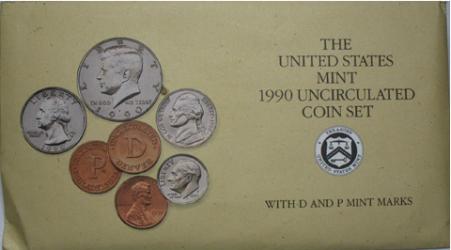 1990 Mint UNC Set