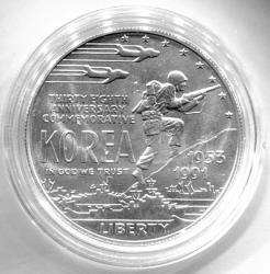 1991-D Korean Dollar Uncirculated