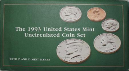 1993 Mint UNC Set