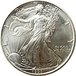 1993 UNC Silver Eagle