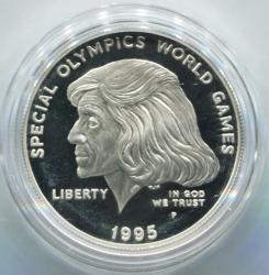 1995-P Special Oly World Games Dollar Proof
