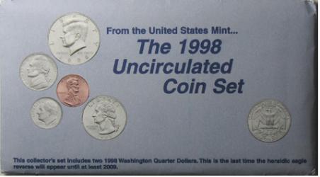1998 Mint UNC Set