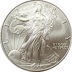 2000 UNC Silver Eagle