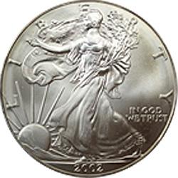 2002 UNC Silver Eagle
