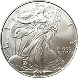 2005 UNC Silver Eagle