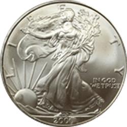 2007 UNC Silver Eagle