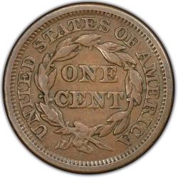 1848 Braided Hair Large Cent VF20