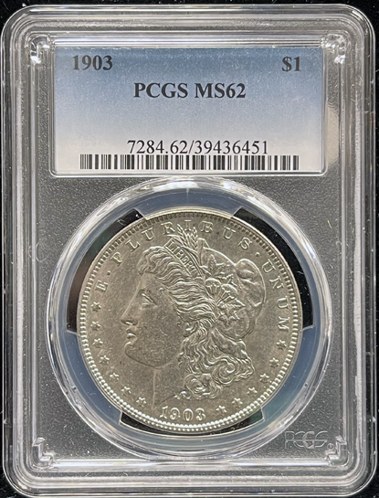 1903  Morgan $  PCGS MS62