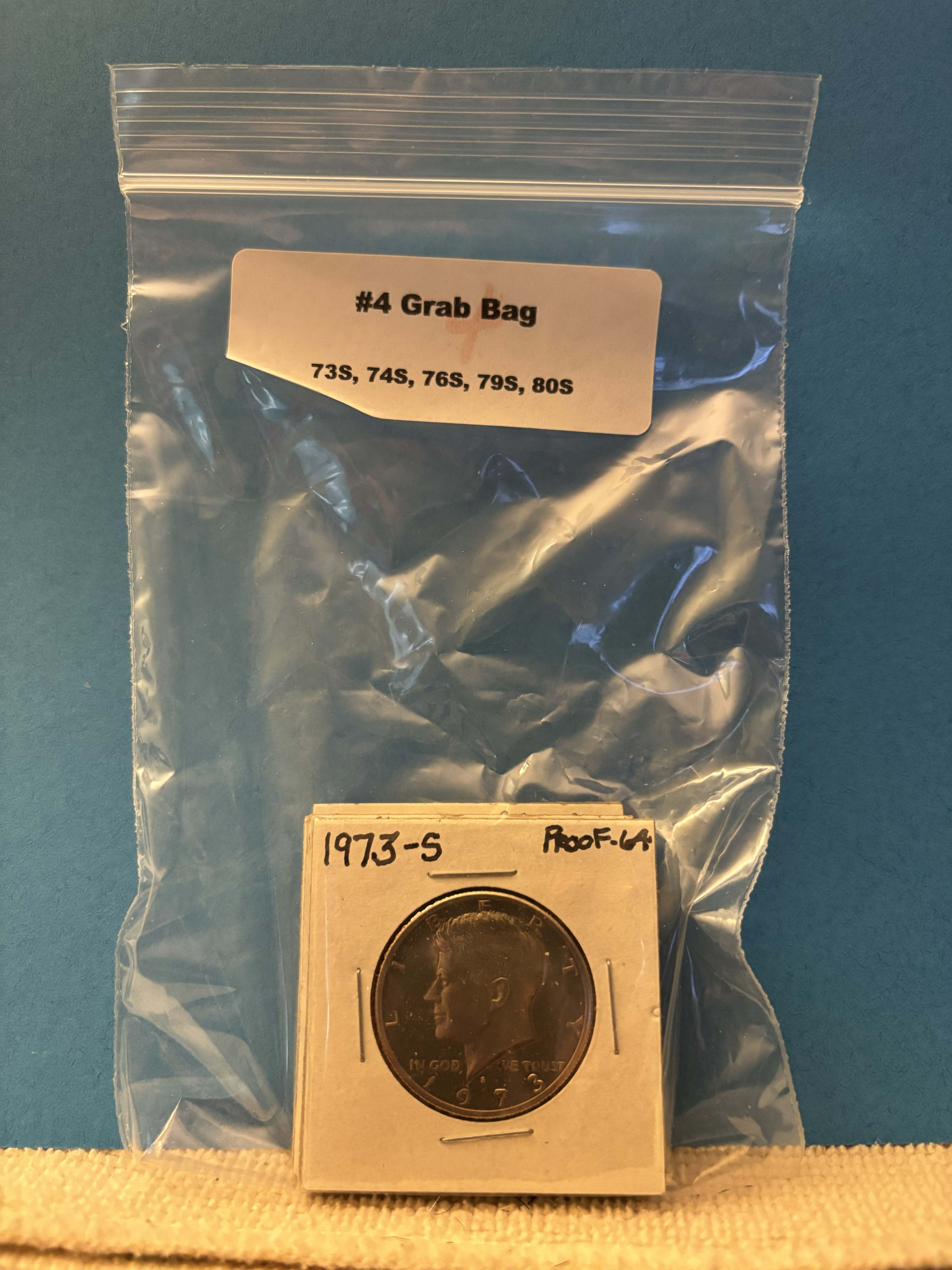 #4 Proof Half Dollar Grab Bag