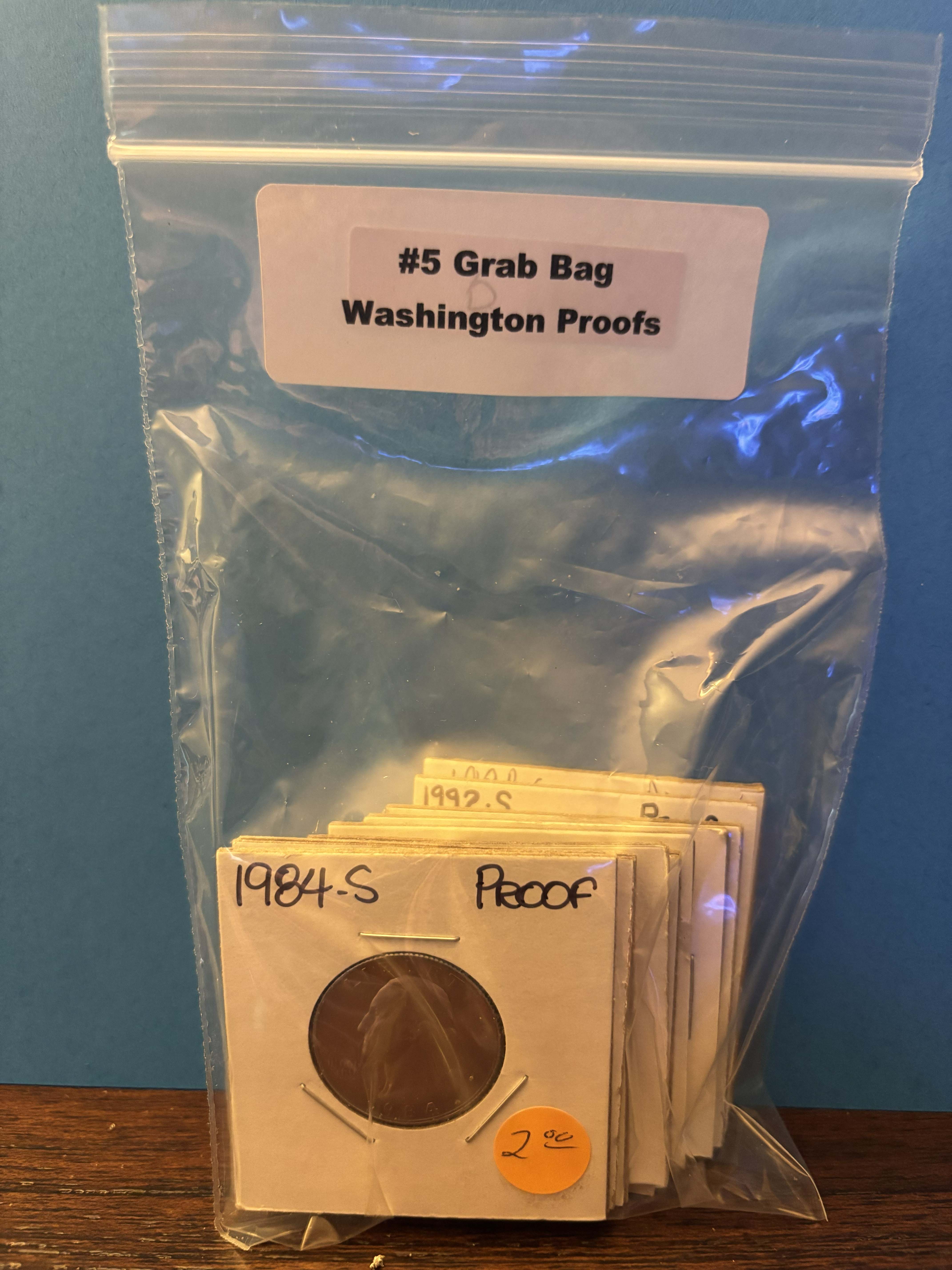 Washington Qtr. Proof Grab Bag #5