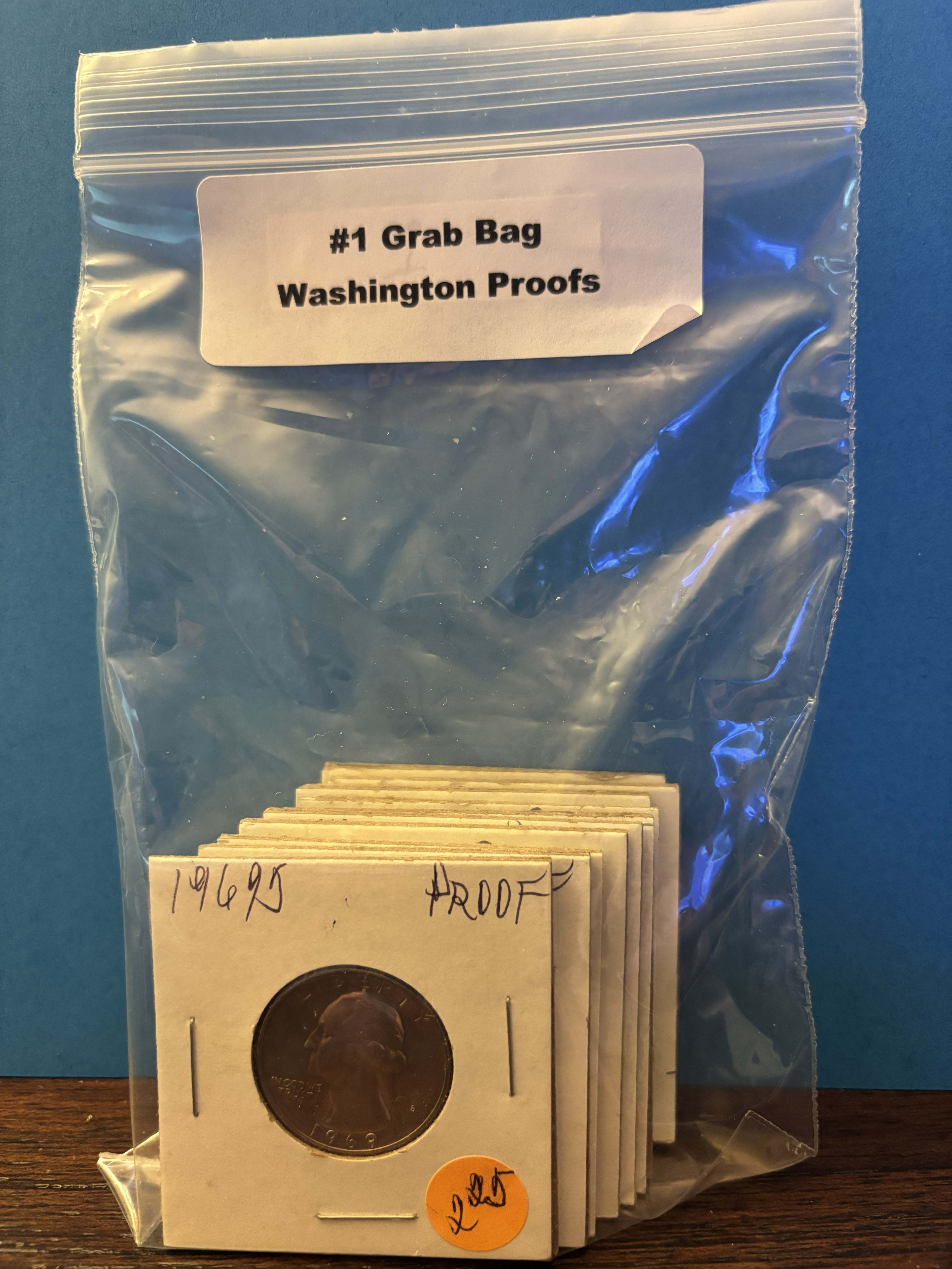 Washington Qtr. Proof Grab Bag #1